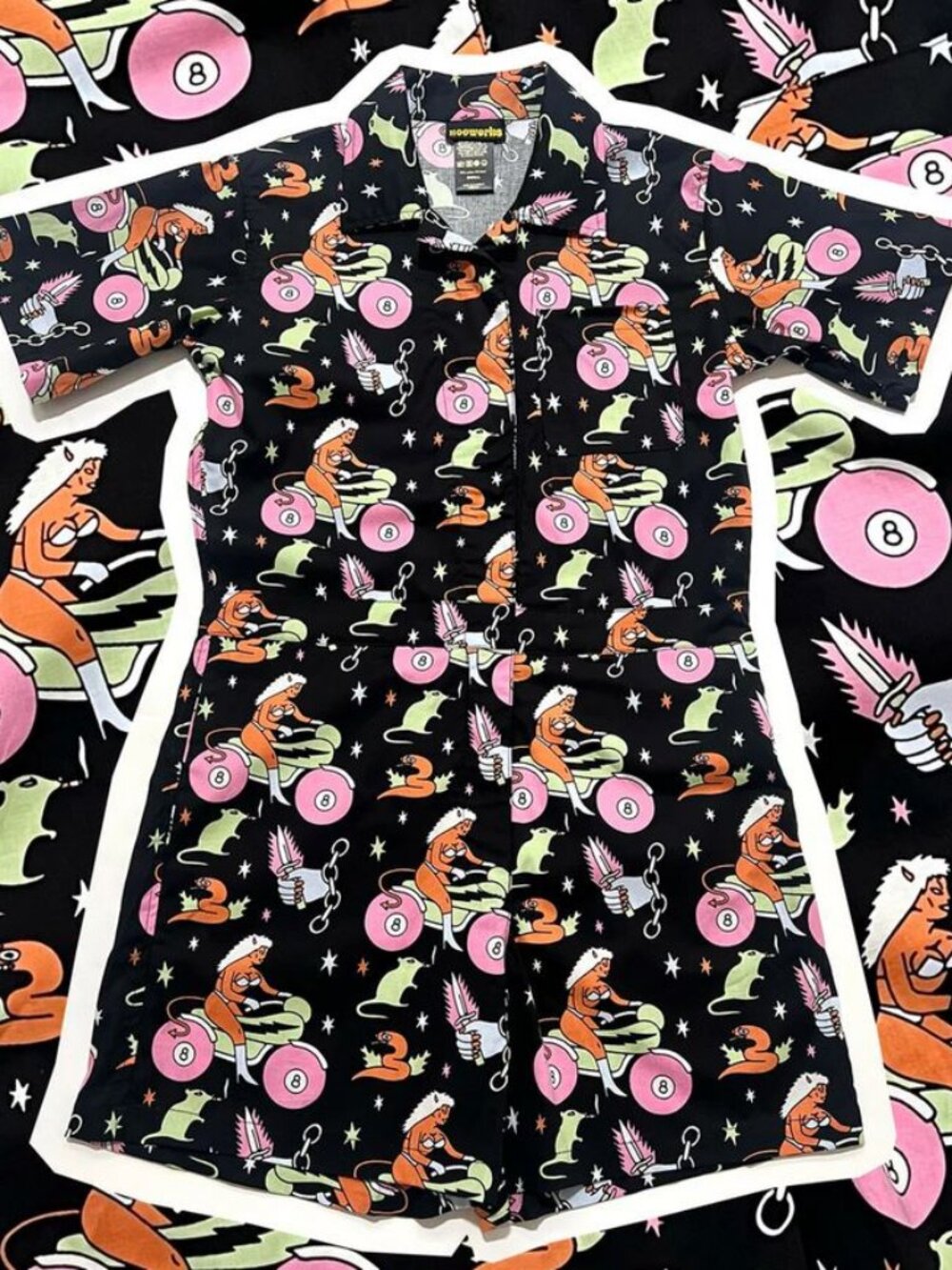 Nooworks Mean Machine Shortalls - Size M